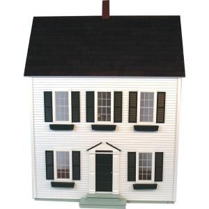 White Classic Colonial Dollhouse 94572