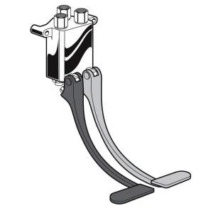 American Standard Heritage Wall Mounted Self Closing Double Pedal Valve 7679.112.002
