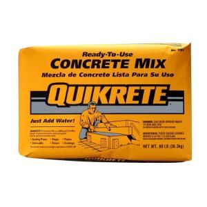 Quikrete 80 lb. Concrete Mix 110180