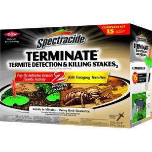 Spectracide Terminate Termite Detection and Killing Stakes (15 Count) HG 96115