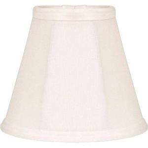 Finishing Touch Stretch Empire Eggshell Faux Silk Chandelier Shade 3650 ST E