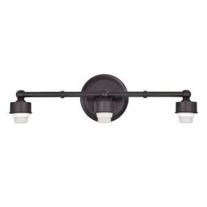 Westinghouse 3 Light Oil Rubbed Bronze Wall Fixture 6748500