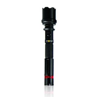 Life+Gear Highland Series 80 Lumen Tactical LED Flashlight with Red Tail Emergency Flasher LG21 70001 BLA