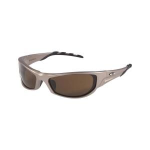 3M Tekk Protection Fuel Classic Light Bronze Frame with Brown Lenses High Performance Safety Eyewear 92228 80025