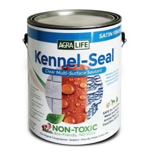 TriCoPolymer VOC Free Non Toxic 1 gal. Clear Satin Kennel Seal KS128