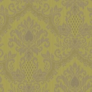 The Wallpaper Company 56 sq. ft. Bedazzled Yellow/Green Wallpaper DISCONTINUED WC1286725