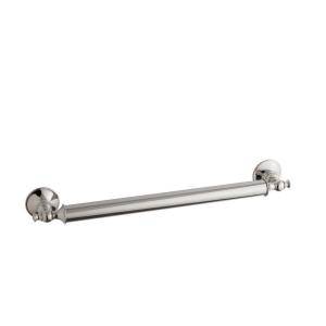 KOHLER Traditional 18 in. x 2.5625 in. Concealed Screw Grab Bar in Polished Stainless K 11872 S