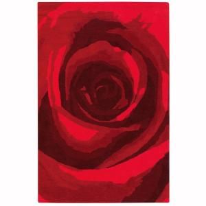 Home Decorators Collection Blossom Red 8 ft. x 11 ft. Area Rug 0259730110