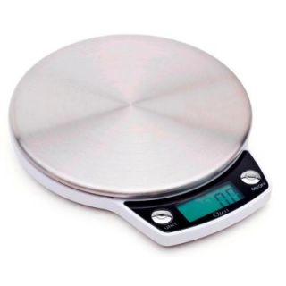 Ozeri Precision Pro Stainless Steel Digital Kitchen Scale with Oversized Weighing Platform ZK011