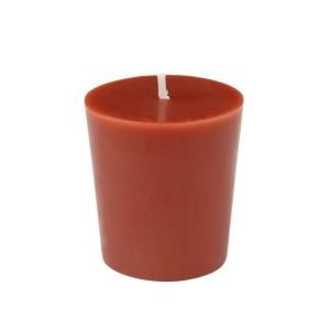 Zest Candle 1.75 in. Brown Votive Candles (12 Box) CVZ 015