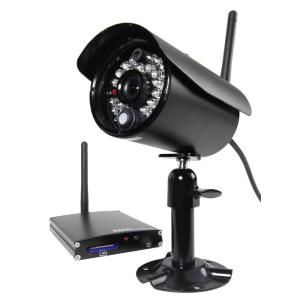 First Alert Wireless 400 TVL 1 Digital Indoor/Outdoor Surveillance Camera and Recording Receiver D575