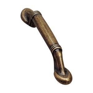 Richelieu Hardware Burnished Brass 3 In. Traditional Pull BP5183BB