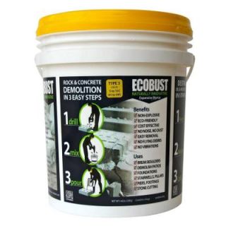 ECOBUST Concrete Cutting and Rock Breaking Non Combustive Demolition Agent. Type 3 44 lb. (41F   59F) EB344