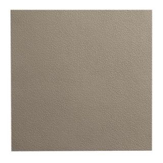 ROPPE Texture Pattern Design Pewter 19.69 in. x 19.69 in. Dry Back Tile 9933P178