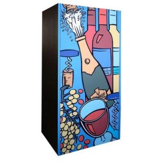 Vinotemp 280 Bottle Wine Cabinet with Artist Rendered Door VINO 440ARTIST