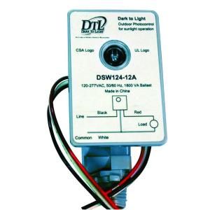 Lithonia Lighting Swivel Series Electronic Wire in Photocontrol DSW124 12A U