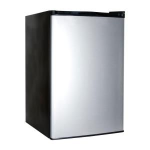 Haier 4.5 cu. ft. Mini Refrigerator in Virtual Silver HNSE045VS