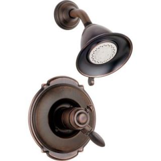 Victorian 1 Handle 3 Spray Shower Only Faucet with Dual Function Cartridge in Venetian Bronze (Valve not included) T17255 RB