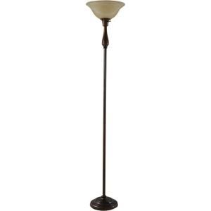 Hampton Bay Windsor 71 3/4 in. Bronze/Copper Floor Lamp DISCONTINUED HD13658TOBRZC