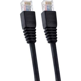 GE 7 ft. Cat5e Ethernet Cable   Black 98815