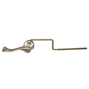 STYLEWISE Door Style Toilet Tank Lever Latch in Polished Brass PP836 74PBL