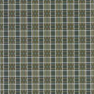 The Wallpaper Company 8 in. x 10 in. Green Folk Plaid Wallpaper Sample WC1280560S