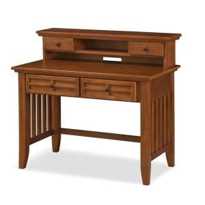 Home Styles Arts & Crafts Cottage Oak Student Desk & Hutch 5180 162