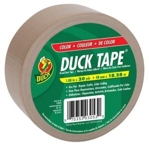 Duck 1.88 in. x 20 yds. Beige Duct Tape 1124160