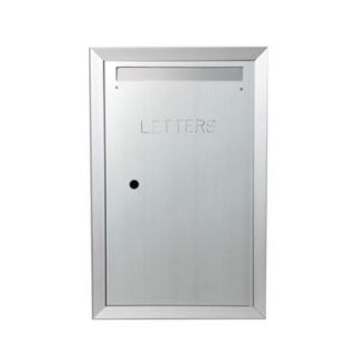 Auth Florence 130 Series Aluminum Recess Mounted Mail Collection Box 130RA