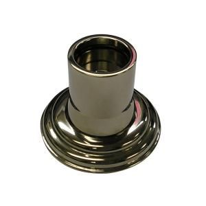 Barclay Products 1 in. Decorative Shower Rod Flange in Polished Nickel 350 PN