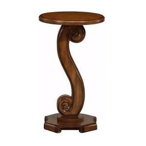 Home Decorators Collection Warm Cherry Scroll Anywhere Table 0285600920