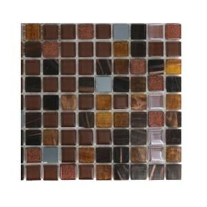 Splashback Tile Capriccio Campobasso Glass Floor and Wall Tile   6 in. x 6 in. Tile Sample L2B9 GLASS TILE