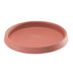 dotchi 15 in. Weathered Terracotta Standard Saucer B99915SC34DS