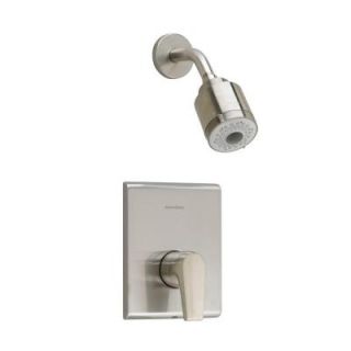 American Standard Studio Single Handle 3 Function Shower Only Trim Kit in Satin Nickel with Less Rough Valve Body T590.507.295