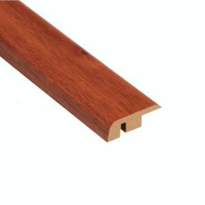 Home Legend High Gloss Santos Mahogany 12.7 mm Thick x 1 1/4 in. Wide x 94 in. Length Laminate Carpet Reducer Molding HL87CR