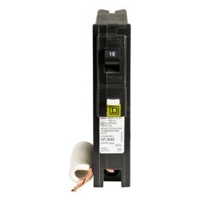 Square D by Schneider Electric Homeline 15 Amp Single Pole CAFCI Circuit Breaker HOM115CAFIC