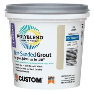 Polyblend #122 Linen 1 lb. Non Sanded Grout NSG1221