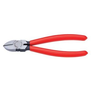 KNIPEX Heavy Duty Forged Steel 6 1/4 in. Diagonal Cutters with 62 HRC Cutting Edge 70 01 160
