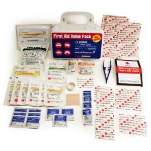 Ready America 77 piece First Aid Value Pack 74012