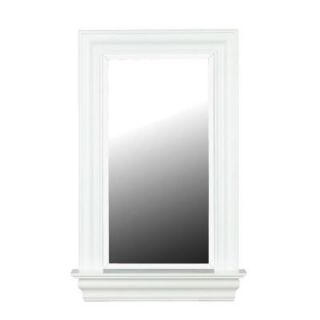 Home Decorators Collection Juliet 37 in. H x 24 in. W Polyurethane Framed Mirror 60028