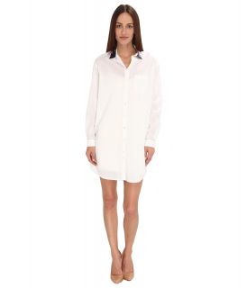 Paul Smith Oversized Shirt Dress Womens Dress (White)