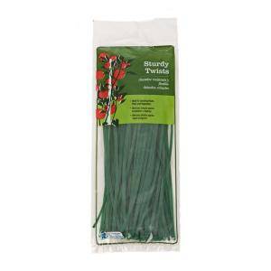 Gardeners Blue Ribbon Sturdy Twists 8 in. Plant Ties (100 Pack) T002A 