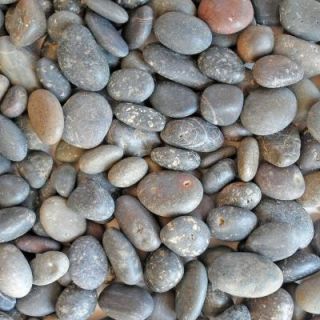 Butler Arts 0.50 cu. ft. 3/8 in.   5/8 in. Mixed Mexican Beach Unpolished Pebble BP MX38 40
