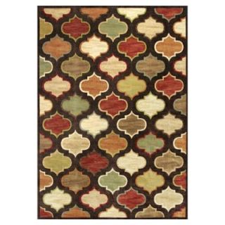 Kas Rugs Lets Go Morocco Brown/Green 2 ft. 2 in. x 3 ft. 7 in. Area Rug VER856222X37