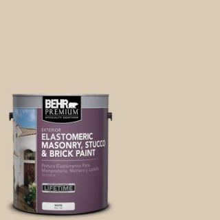 BEHR Premium 1 gal. #MS 41 Sandstone Beige Elastomeric Masonry, Stucco and Brick Paint 06801