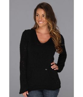 Roxy White Caps V Neck Sweater Womens Sweater (Black)