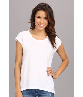 MICHAEL Michael Kors Cap Sleeve Box Top Womens T Shirt (White)