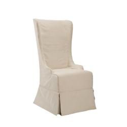 Safavieh Deco Bacall Ivory Slip Cover Side Chair