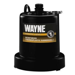 Wayne 1/6 HP Submersible Utility Pump TSC160