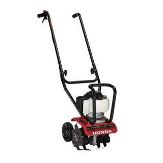 Honda 9 in. 25 cc 4 Cycle Middle Tine Forward Rotating Gas Mini Tiller Cultivator FG110